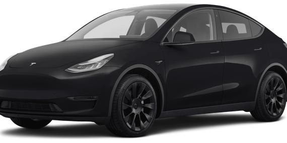 TESLA MODEL Y 2020 5YJYGDEF9LF018389 image